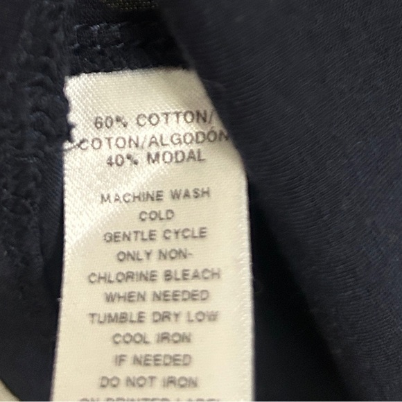 Ann Taylor LOFT size M Dark Blue Muscle Tee. Beautiful condition. Cotton/Modal - Picture 7 of 7